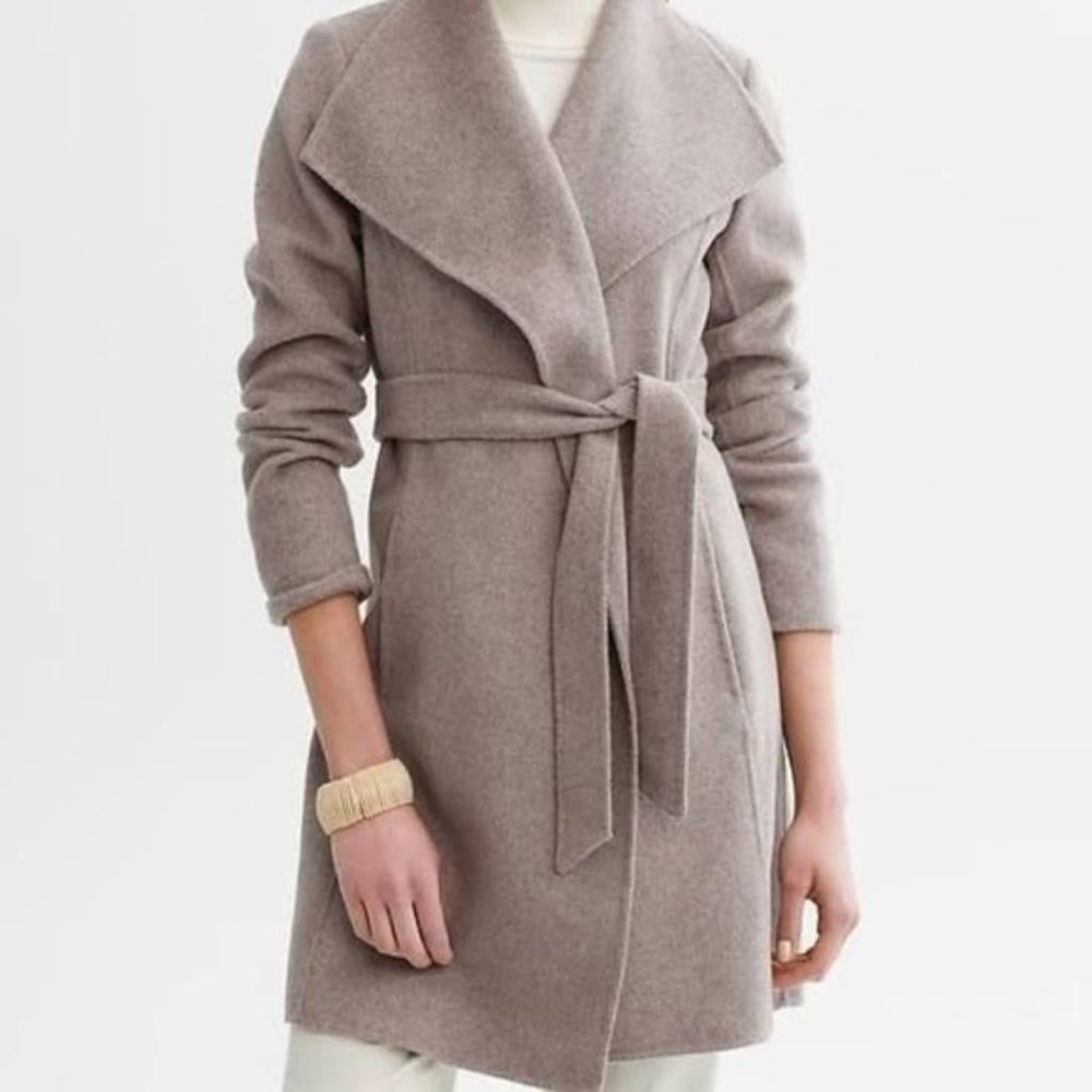 Banana Republic wool wrap coat